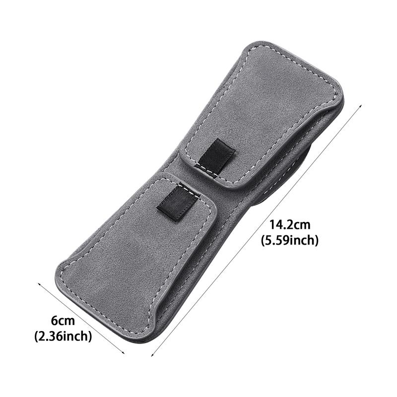 Visor Sunglasses Holder Clip Sunglass Holder Heavy Duty Car Sunglasses Holder Double Clip Glasses Holder And Ticket Card Clip