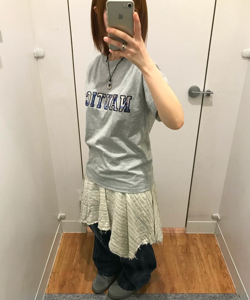 NAUTICA Patch Lettering T-Shirt (4 Colors) Nts5536
