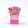 Cartoon Schmetterling 3D Geburtstagskarte Ballon Kuchen Design Beste Wünsche Pop-Up Grußkarten Blumen Thema Mit Umschlag