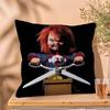Klassische Chucky Horrorfilm Kissenhülle Sofakissenhülle Wohnzimmer Dekoration Kindergeschenk