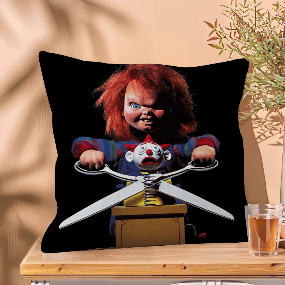 

Classic Chucky Horror Movie pillow cover sofa cushion cover home room decoration children gift 30x30 cm