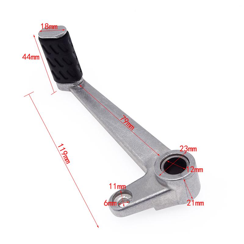 1 Pcs Folding Motorcycle Gear Shift Lever Aluminum Shifter Foot Pedal Motorbike Accessories Fit For Ducati Monster 696 2009-2013