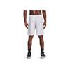 Under Armour 10 Inch Loose Fit Basketball Shorts Men Shorts White 1361905-100
