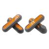 Side Cover Wheel Hubs Cap Reflective Strips Set for -M365/1s/Pro/Pro2-/Lite/G30 Max Electric Scooter
