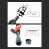 Hand Crank Drill All Steel Casting Drilling Drill Portable Mini Manual Drill with Double Pinions Hand Drill Tool for