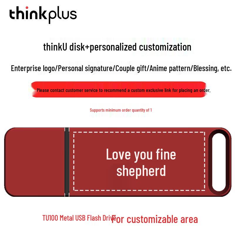 Lenovo ThinkPlus TU100 512GB USB 3.1 Metal Flash Drive