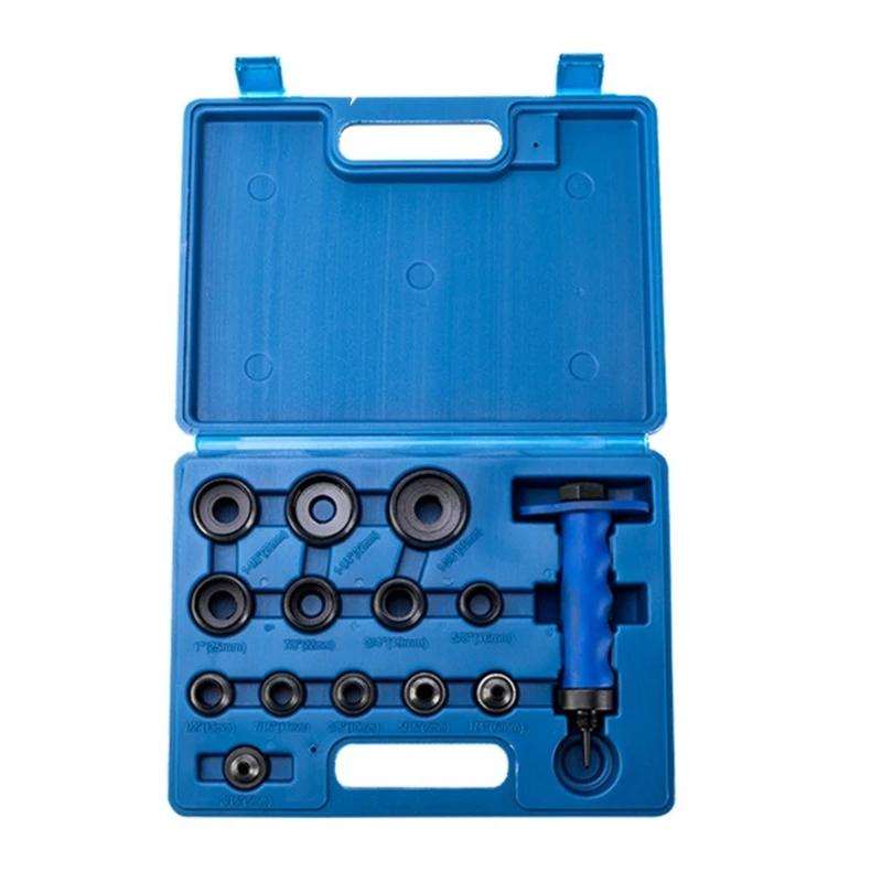 K1AE Multifunction Leather Hole High Carbon Steel Construction Hollow Set For Professional Crafting