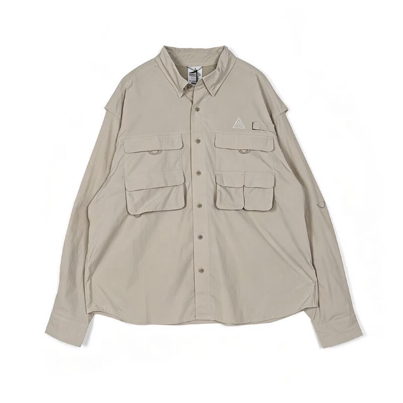 Nike Men's ACG Multi-Pocket Long-Sleeve Work Shirt HJ2466-104
