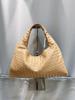 Woven shoulder bag underarm bag spring and summer new bag women's bag handmade high-texture dumpling bag tide