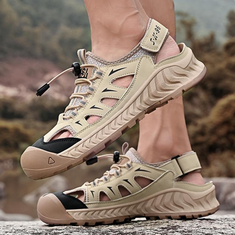 High Quality Men's Summer Sandals Outdoor Non-slip Hiking Shoes Men Comfy Platform Beach Sports Sandals For Men Sandalias Hombre