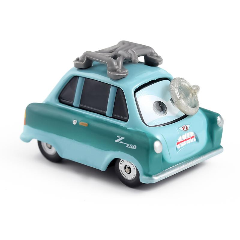 Disney Pixar Samochody Zygzak McQueen Jackson Sztorm Carla Veloso Stop 1:55 metalowych modeli samochodów Zabawka dla dzieci Prezent