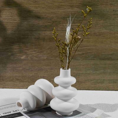 1PC Irregular Vase Silicone Mold DIY Vase Ornament Decoration Plaster Cement Resin Mold Crafts Home Decoration