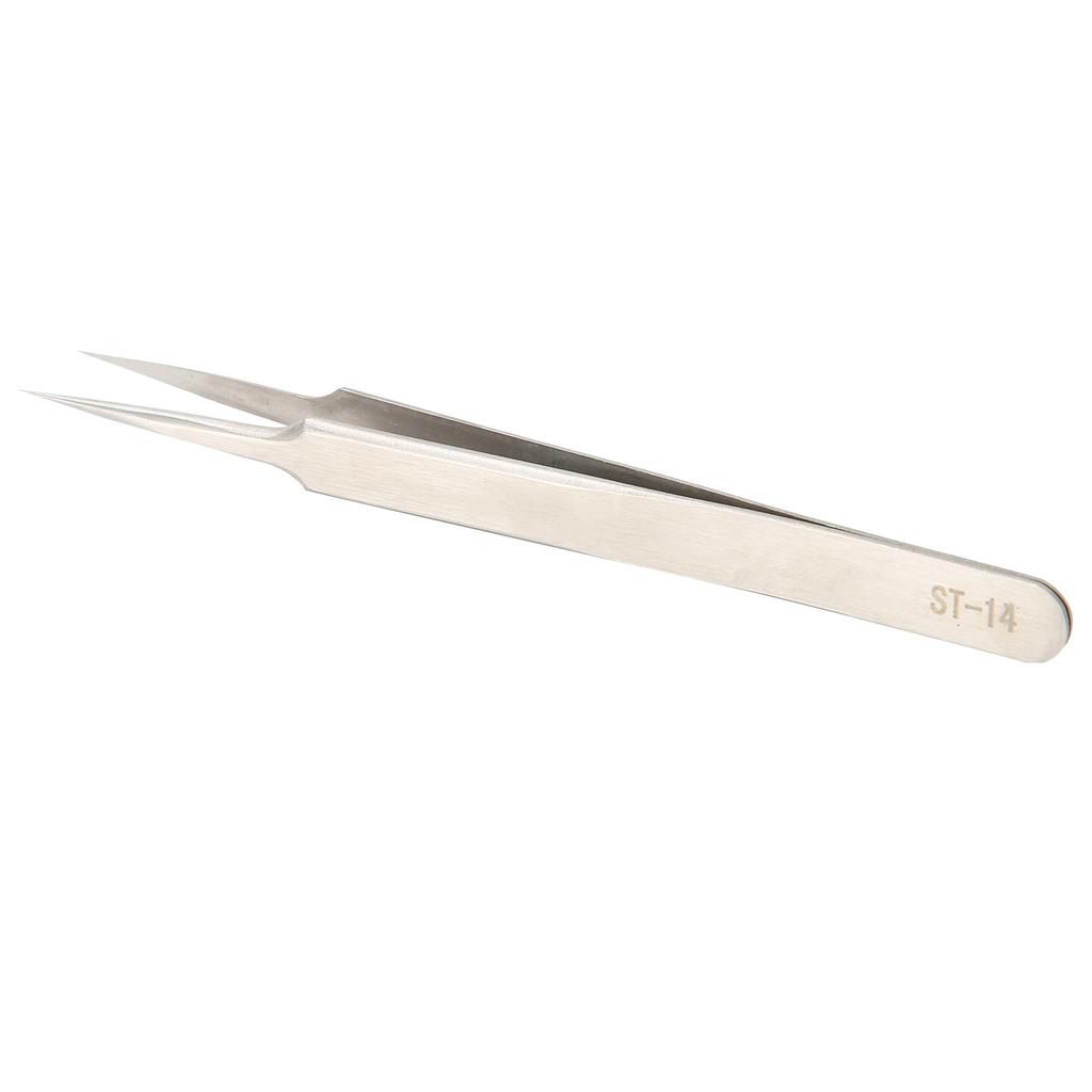 Watch Repairing Tweezers Electronic Maintenance Straight Pointed Watch Tweezers ToolsLong Tip