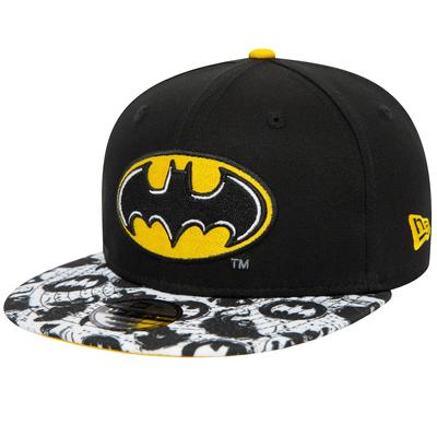 Super Aop 950 Batman Kids Cap, für Jungen schwarze Cap