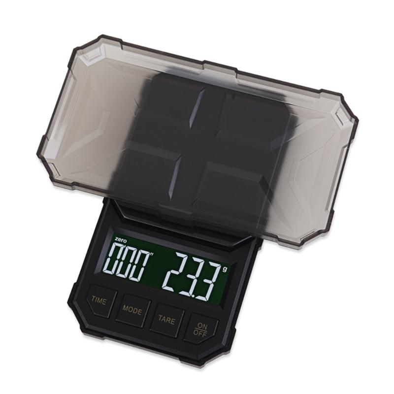 1kg/2kg Digital Display Coffee Scale Rechargeable Kitchen Electronic Scale Coffee Maker Tool Accurate Espresso Scale