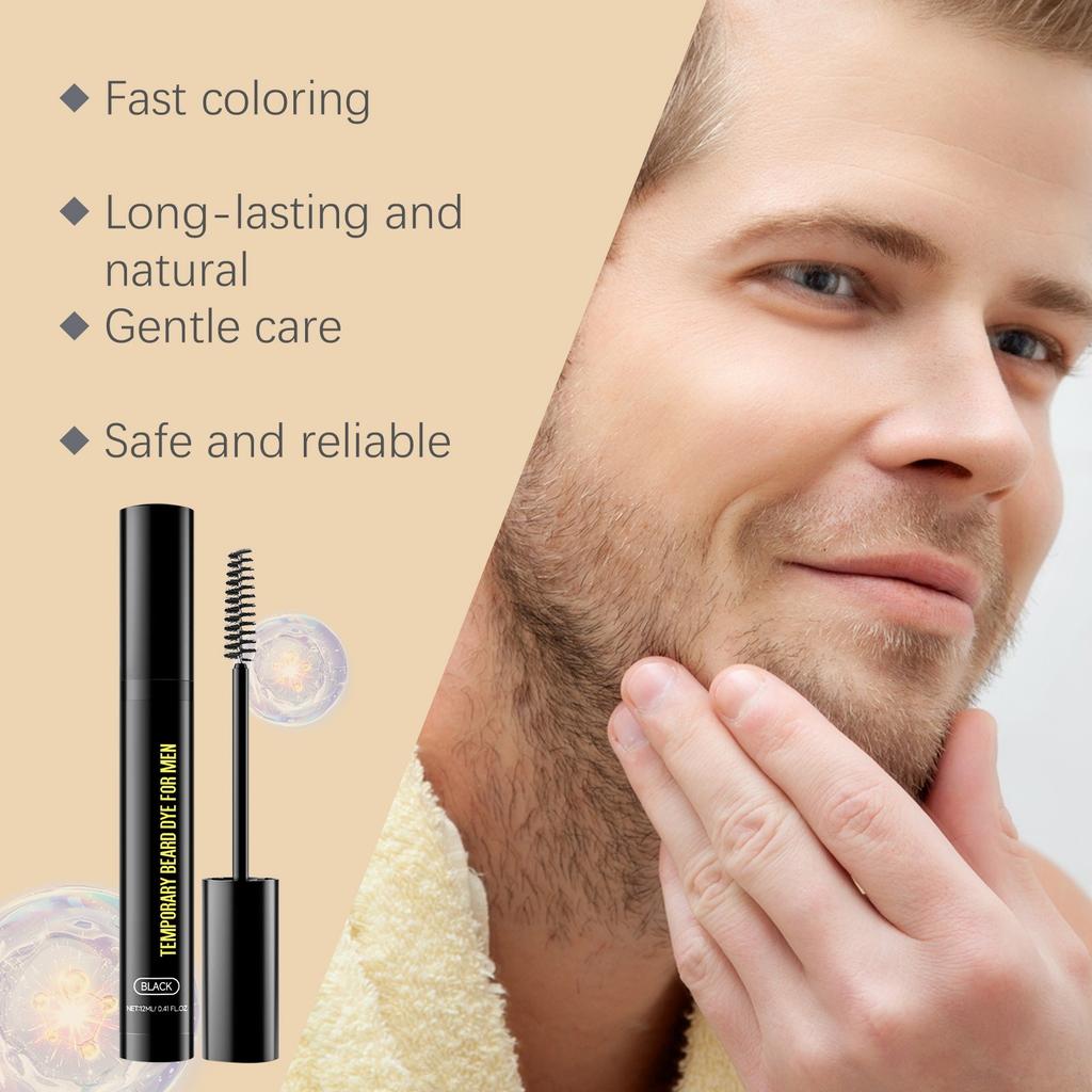 Moisturize And Moisturize Men's Facial Hair, Leaving It Naturally Non-discolored 12ml