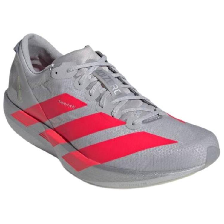 New Adidas Adizero Adios 9 Anti Slip Wear Resistant Low Top Running Shoes Men's Gray IH5746
