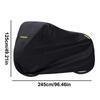 Heavy Duty Motorcycle Cover Heavy Duty Waterproof Scooter Shelter Protection Night Reflective Powersports Accessories For
