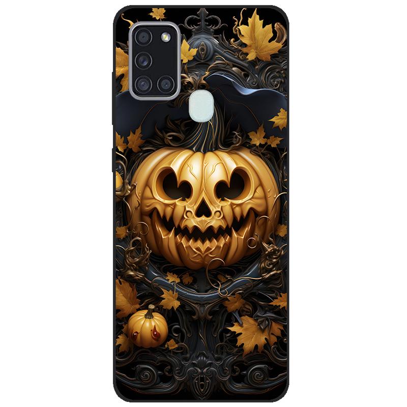 For Samsung A21s SM-A217F/DSN Back Cover tpu Soft Silicone Phone Case For Samsung Galaxy A21s Case Mobile Phone black coque new