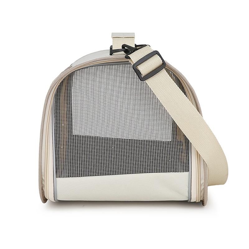 Tragbare Haustier-Transporttasche für kleine Hunde, Katzen, Outdoor, faltbare Katzentasche, atmungsaktive Katzen-Schultertasche