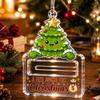 Acrylic Christmas Cash Gift Holder Ornament Clear Christmas Ornament  Cash Gift Presentation