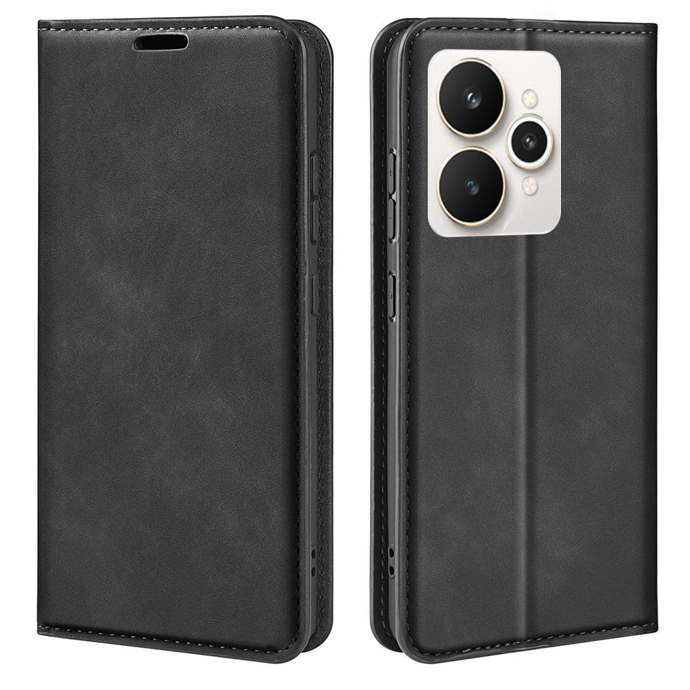 For Realme 15 5G Case Skin Touch Leather Wallet Phone Cover