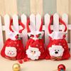 Unique Christmas Handheld Bags Great For Treats Featuring Santa Snowman And Styles Bear