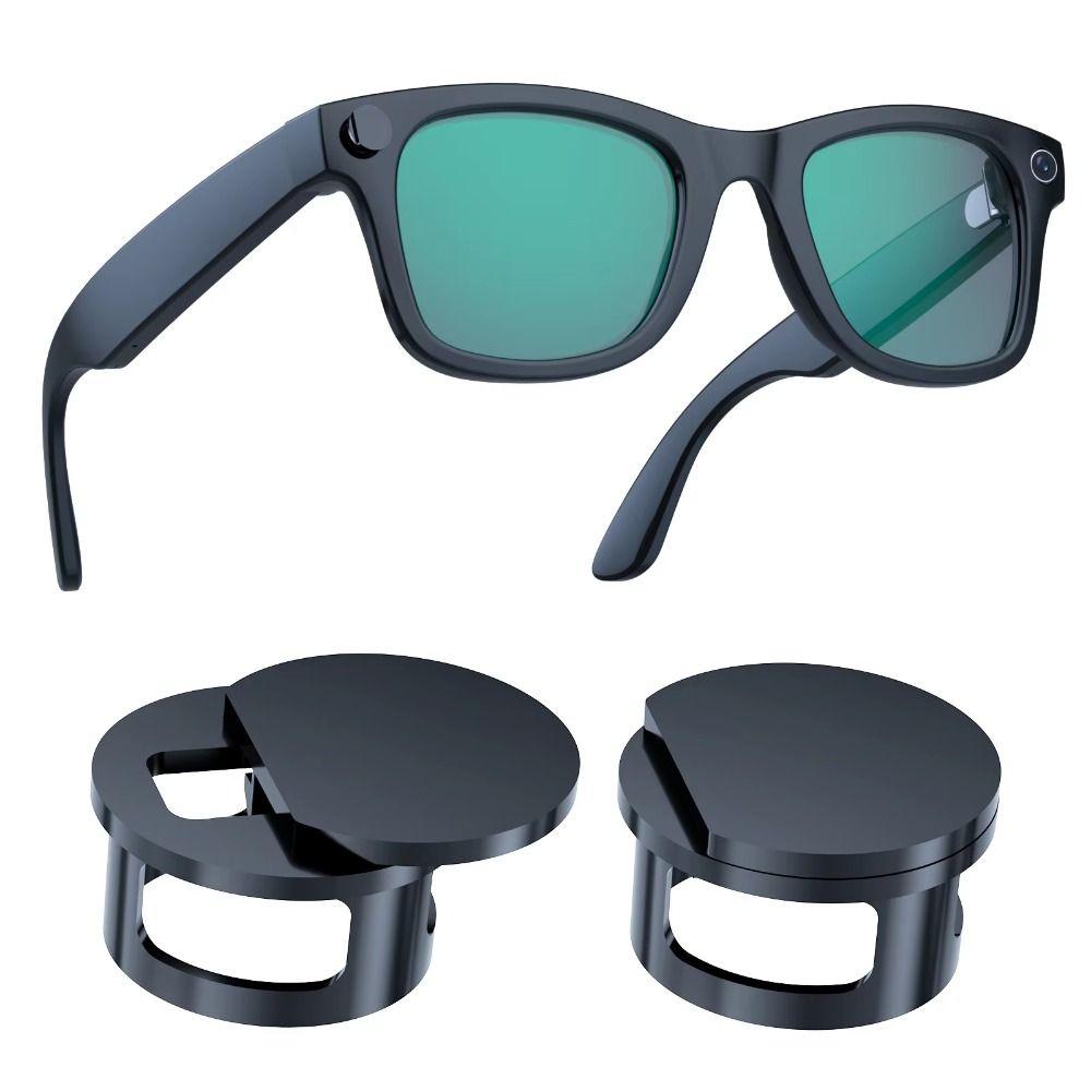 2/4 Pezzi Copri Lente Fotocamera Snap-On Blocco Luce Occhiali Intelligenti Protezione Privacy