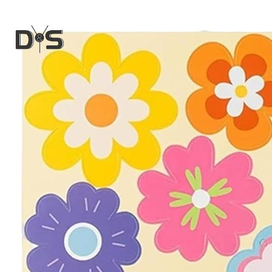 6/12/24/48 Set Blumenstrauß-Bastelset. Stellen Sie Ihren eigenen Blumenstrauß zusammen. DIY-Blumenstrauß-Set zum Muttertag aus Papier für Aktivitäten in der Schule und zu Hause für Kinder.