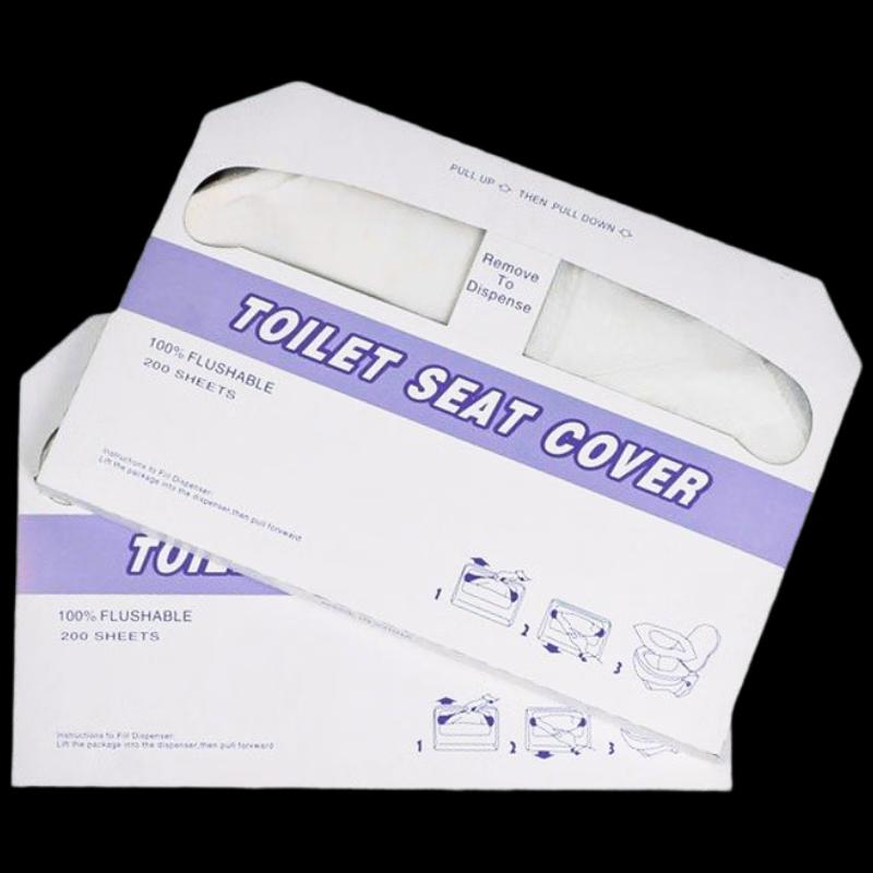 LAUTEE Water-Soluble Disposable Toilet Seat Covers