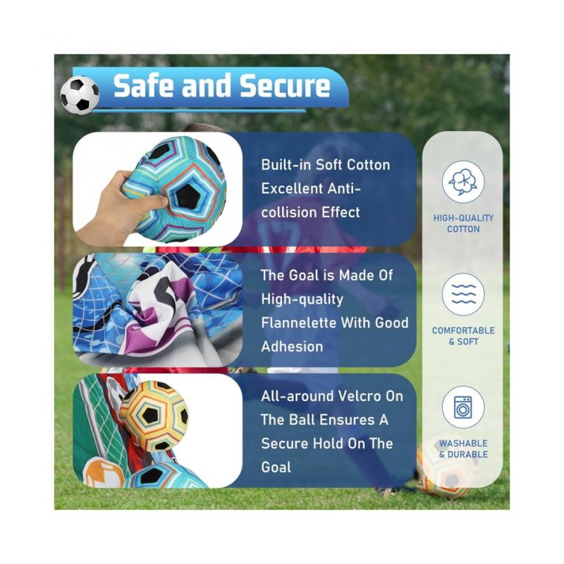 Soccer Ball Game Set for Kids Football Accuracy Exercise,Gift Toy 8+