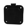 Waterproof Mains Inlet Socket Secure Locking Mechanism Plastic Flush Mount Socket 125V 15A for Motorhomes & Trailers
