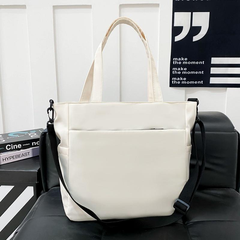School Bag New High Value Fresh Letter Satchel Couple Light Travel Make-up Class Large Capacity Messenger Bag