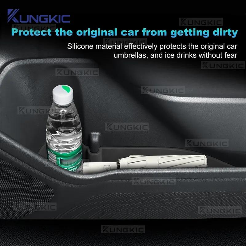 Silicone Storage Box For Subaru Forester 2025 2026 2027 LHD RHD Car Side Doors Organizer Case Interior Accessories