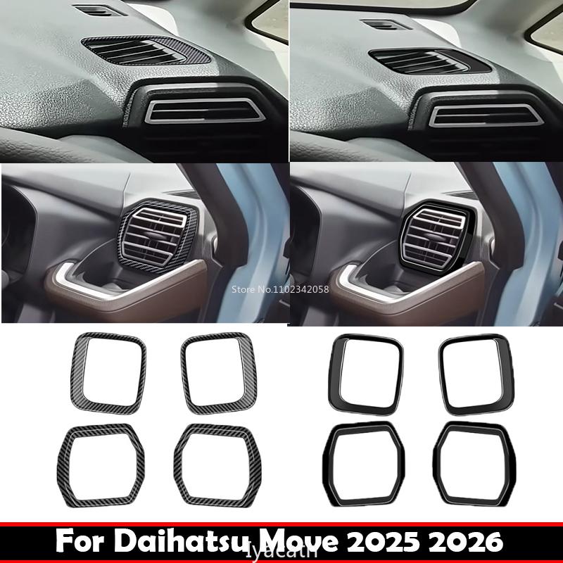 For Daihatsu MOVE 2025 2026 ABS Front Dashboard left right Air Conditions Outlet Cover Side Upper lower AC Outlet Vent Cover