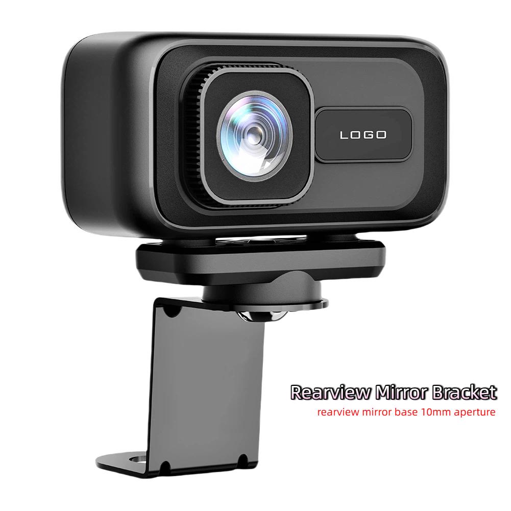 

HD Night Vision Motorcycle Dashcam, Waterproof and Dustproof Riding Dashcam Bracket 【Rearview Mirror Bracket】2K