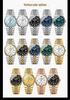 Binbang BINBOND Men's Luminous Waterproof Watch with Calendar and Large Dial
