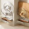 Pot Lid Rack with Drain Tray Countertop Pot-Lid Board Holder Vertical