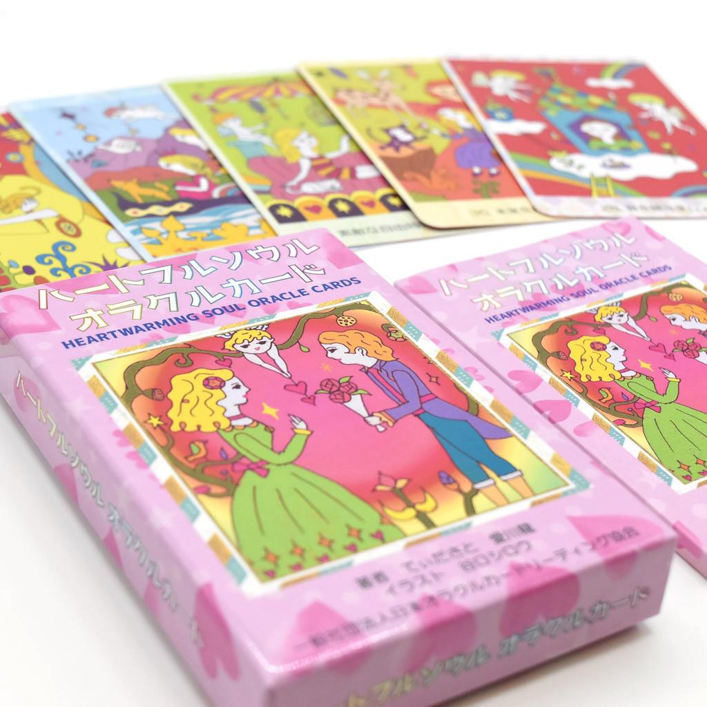 Heartful Soul Oracle Cards by Tidasato and Ryu Aikawa 40 Cards with Japanese Instructions [Authentic]
