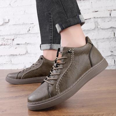 Luxusmarke Schnürstiefeletten für Herren Mode Herrenschuhe Echtes Leder Herren-Sneaker Neuer Trend Herren Bequemer Laufschuh