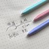 Monami Triffis 0.7mm Triangular Soft Barrel Click Pen - Macaron Edition