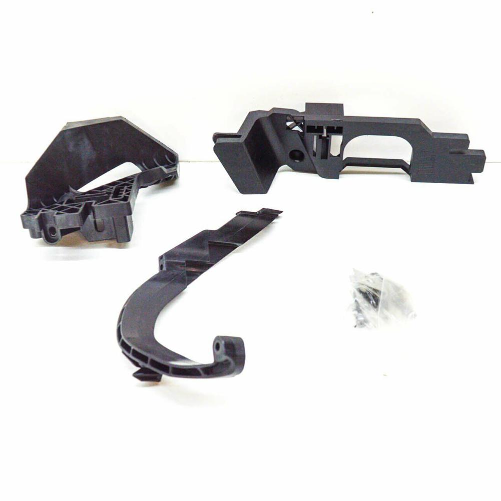 Newest 1pcs Black Abs Front Left Headlight Bracket For BMW For For X6 OEM Number 63117395523 Replacement  Car Accessories