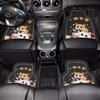 Cartoon Car Floor Mats, Decorative Mats, Non-Slip, Water-Absorbent, Festive Atmosphere Floor Mats, Can Be Cut, Simple New Year Car Mats