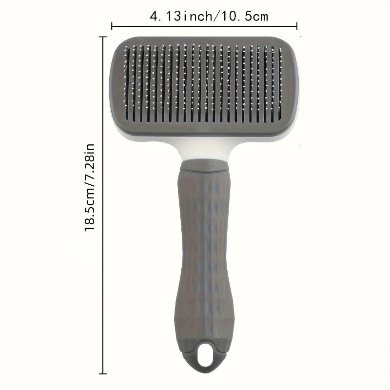 Self-cleaning Pet Hair Remove Comb Cat Slicker Brush Pet Hair Removal Comb For Dogs Cats Grooming Tools Combs Dogs Accessories