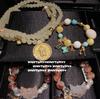 Flower Silk Liu Color Red Glue Flower Fox Small Waist Crystal Flower Bracelet, New Chinese Style, Yellow God Of Wealth Blessing Bead Sweater Chain