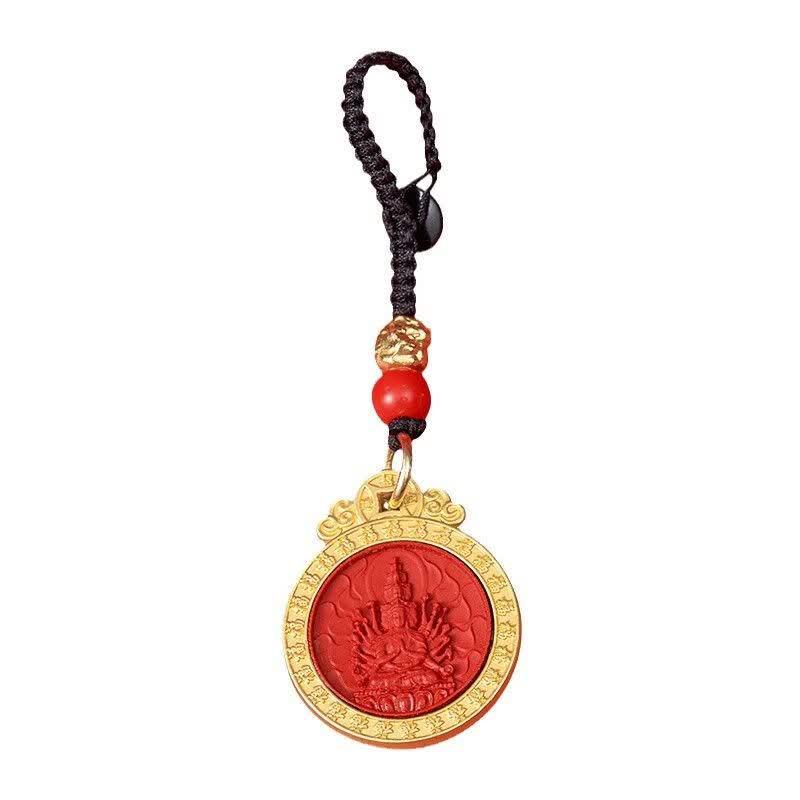 Zodiac Guardian Buddha Pendant Keychain & Necklace