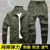 Men's Wear-resistant Electric Welding Anti-scalding Welder's Clothing, Spring and Autumn Labor Insurance Clothing
