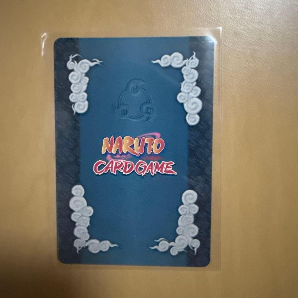 Used NARUTO Naruto Card Game Second Hokage Suiton/Hard Whirlpool Blade Sparkling Rare Card