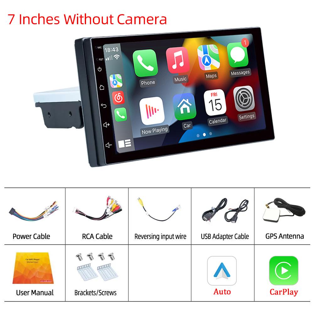 

Android 11 Car Radio 1 din Stereo Autoradio Carplay Andriod Auto 32G 7 /9 /10 Universal WIFI GPS Car Audio Multimedia Player
