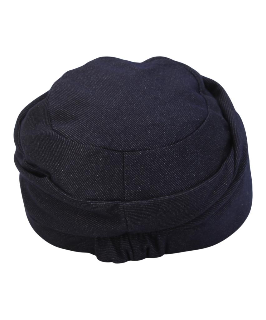 Yunibeosyeolkemiseuteuli Wire Wrinkle Poly Navy Marine Cap